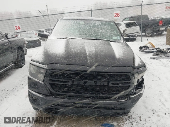 2024 Ram 1500 Tradesman with VIN 1C6RRFGG9RN208985, listed as a IAAI auction lot 41705580 with 7,602 mi miles and . Bid and sale history available at DreamBid. Image 13.