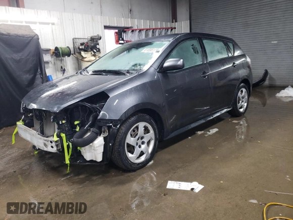 2009 Pontiac Vibe w/1SA with VIN 5Y2SP67859Z459603, listed as a Copart auction lot 81558174 with 127,006 mi miles and Salvage Title. Bid and sale history available at carsss.com. Image 1.