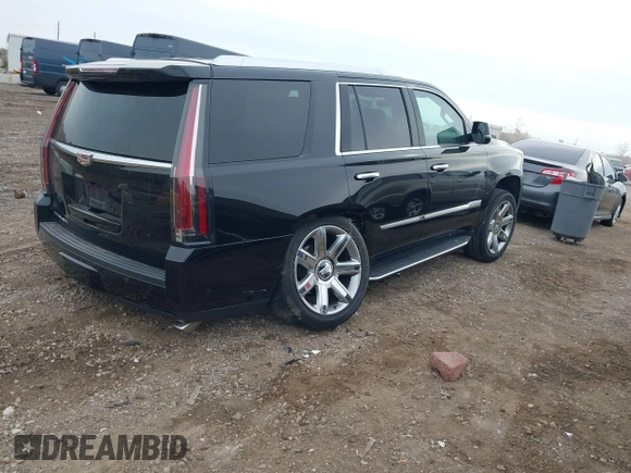 2019 Cadillac Escalade Luxury z VIN 1GYS4BKJ1KR398505, wystawiony jako IAAI lot #40662422 z przebiegiem 57 932 mil mil oraz . Historia ofert i sprzedaży dostępna na DreamBid. Obrazek 4.