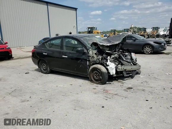 2014 Nissan Versa SV with VIN 3N1CN7AP1EL828753, listed as a Copart auction lot 54168155 with 86,369 mi miles and Salvage Title. Bid and sale history available at DreamBid. Image 14.