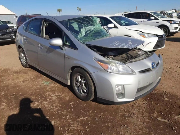 2010 Toyota Prius II with VIN JTDKN3DU4A0240369, listed as a Copart auction lot 46295773 with 0 mi miles and Salvage Title. Bid and sale history available at carsss.com. Image 11.
