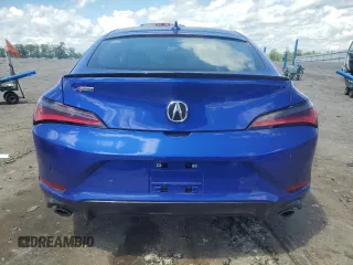 2025 Acura Integra Technology with VIN 19UDE4H6XSA010911, listed as a Copart auction lot 61624335 with 2,322 mi miles and Salvage title. Bid and sale history available at DreamBid. Image 6.