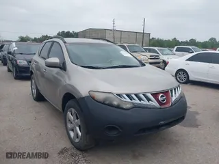 2010 Nissan Murano S with VIN JN8AZ1MU1AW007586, listed as a IAAI auction lot 41832185 with 226,540 mi miles. Bid and sale history available at carsss.com. Image 1.
