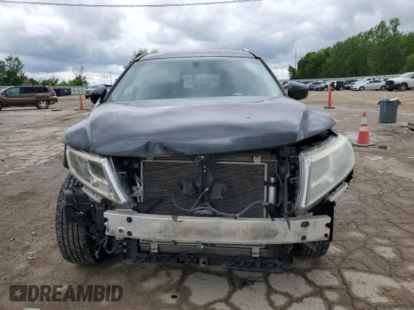2013 Nissan Pathfinder SL with VIN 5N1AR2MM5DC669464, listed as a Copart auction lot 58078085 with 163,467 mi miles and Salvage title. Bid and sale history available at DreamBid. Image 5.