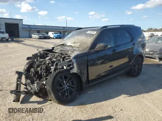 2017 Land Rover Discovery HSE z VIN SALRRBBV0HA047402, wystawiony jako Copart lot #76462294 z przebiegiem 58 636 mil mil oraz Szkoda całkowita • Salvage title. Historia ofert i sprzedaży dostępna na DreamBid. Obrazek 1.