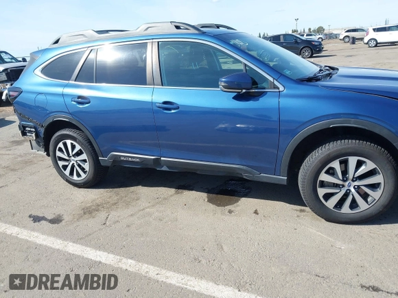 2022 Subaru Outback Premium with VIN 4S4BTAFC6N3173756, listed as a IAAI auction lot 41837254 with 48,809 mi miles. Bid and sale history available at carsss.com. Image 14.