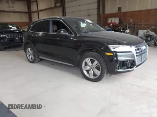 2018 Audi Q5 Premium Plus with VIN WA1BNAFY9J2144269, listed as a IAAI auction lot 41944327 with 83,867 mi miles. Bid and sale history available at carsss.com. Image 1.
