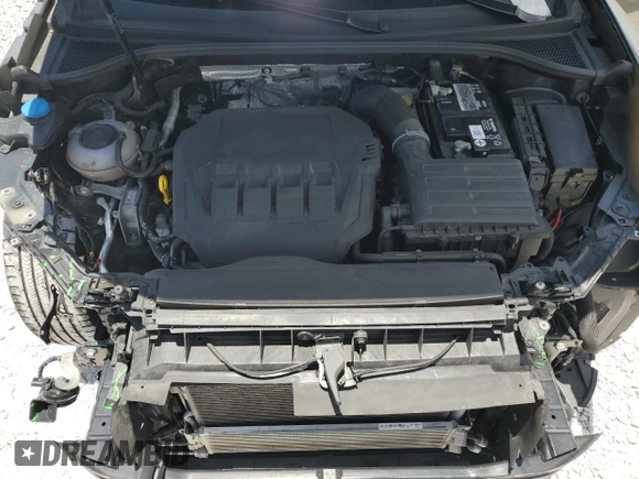 2022 Audi Q3 S line Premium with VIN WA1DECF36N1128695, listed as a Copart auction lot 61494915 with 26,725 mi miles and Salvage title. Bid and sale history available at DreamBid. Image 11.