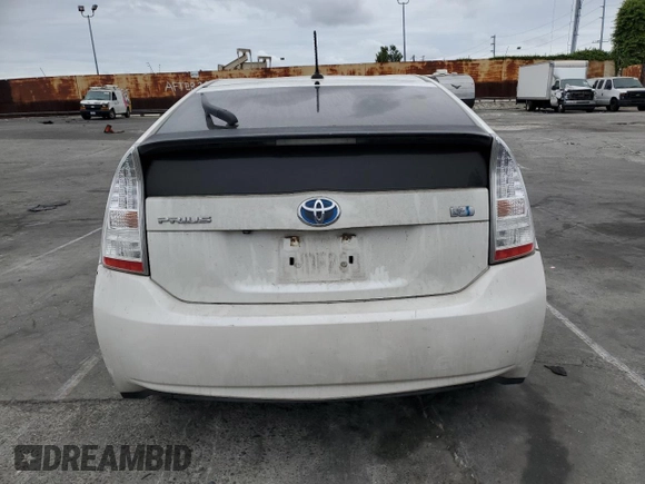 2010 Toyota Prius II with VIN JTDKN3DU4A0123892, listed as a Copart auction lot 53800295 with 115,295 mi miles and Salvage Title. Bid and sale history available at DreamBid. Image 6.