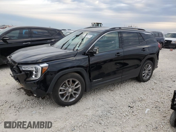 2022 GMC Terrain SLT with VIN 3GKALPEV9NL179789, listed as a Copart auction lot 89206215 with Not provided miles and Salvage title. Bid and sale history available at DreamBid. Image 1.
