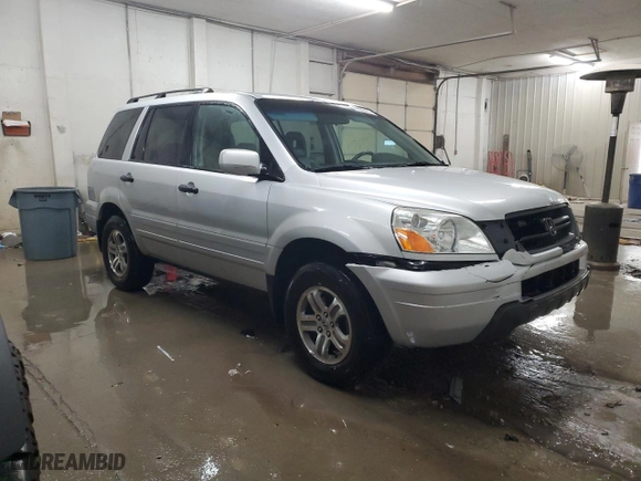 2003 Honda Pilot EX with VIN 2HKYF185X3H622703, listed as a Copart auction lot 41502415 with 168,298 mi miles and Salvage Title. Bid and sale history available at carsss.com. Image 4.