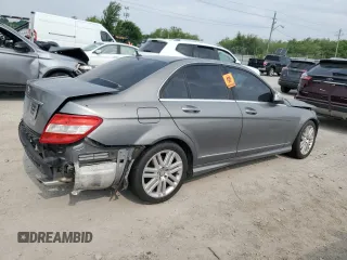 2008 Mercedes-Benz C 300 Sport with VIN WDDGF54X78F173353, listed as a Copart auction lot 59357975 with Not provided miles and Salvage title. Bid and sale history available at DreamBid. Image 3.