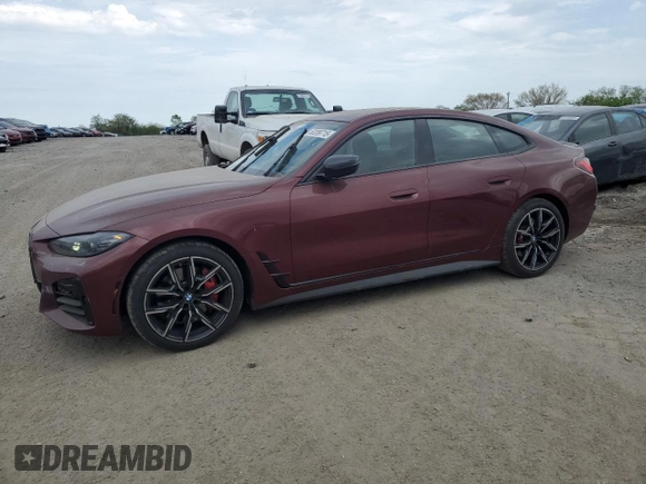 2024 BMW 4 Series 430i xDrive с VIN WBA73AV07RFR97042, выставлен на аукционе Copart как лот 53289715 с пробегом 18 766 миль миль и Списание • Salvage title. История ставок и продаж доступна на DreamBid. Изображение 1.