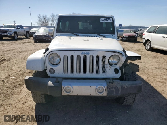 2014 Jeep Wrangler Unlimited Sahara with VIN 1C4BJWEG5EL111115, listed as a Copart auction lot 48385295 with 140,652 mi miles and Salvage Title. Bid and sale history available at carsss.com. Image 5.