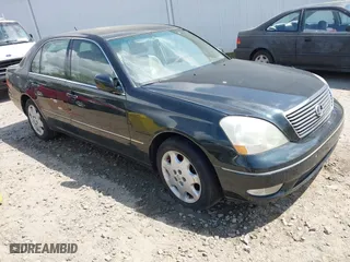 2003 Lexus LS 430 with VIN JTHBN30F430105725, listed as a IAAI auction lot 41960436 with 277,423 mi miles. Bid and sale history available at carsss.com. Image 1.