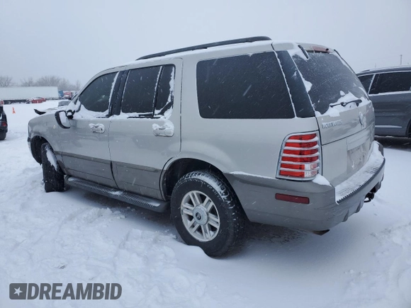 2004 Mercury Mountaineer Convenience z VIN 4M2ZU86W44UJ08815, wystawiony jako Copart lot #44847325 z przebiegiem Nie podano mil oraz Czysty tytuł • Clean title. Historia ofert i sprzedaży dostępna na DreamBid. Obrazek 2.