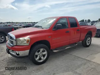 2007 Dodge 1500 SLT с VIN 1D7HU18227J590652, выставлен на аукционе Copart как лот 65062545 с пробегом 214 002 миль миль и Чистый • Clean title. История ставок и продаж доступна на DreamBid. Изображение 1.