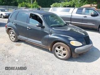 2001 Chrysler PT Cruiser z VIN 3C8FY4BB31T273803, wystawiony jako IAAI lot #42439405 z przebiegiem 147 882 mil mil oraz . Historia ofert i sprzedaży dostępna na DreamBid. Obrazek 1.