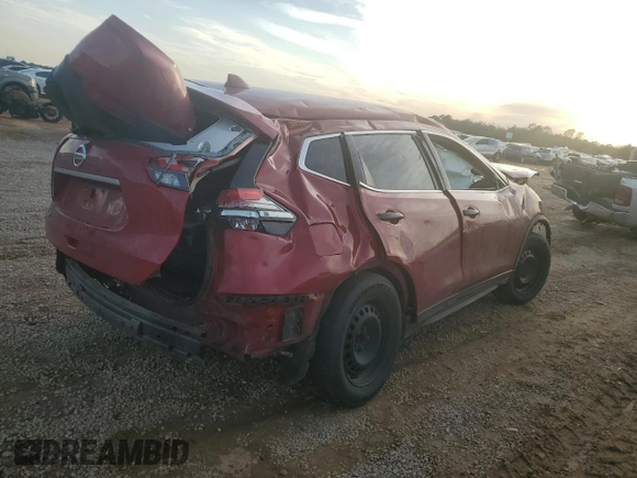 2017 Nissan Rogue SL with VIN JN8AT2MT3HW393002, listed as a Copart auction lot 44033865 with Not Provided miles and Non Repairable. Bid and sale history available at DreamBid. Image 3.