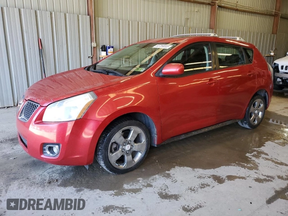 2009 Pontiac Vibe with VIN 5Y2SM67009Z403281, listed as a Copart auction lot 53759085 with 151,365 mi miles and Salvage Title. Bid and sale history available at carsss.com. Image 1.