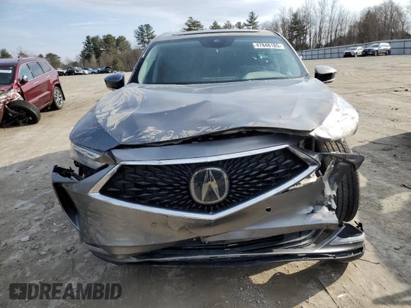 2023 Acura MDX w/Technology Package with VIN 5J8YD9H48PL000079, listed as a Copart auction lot 47848185 with 0 mi miles and Salvage Title. Bid and sale history available at carsss.com. Image 5.