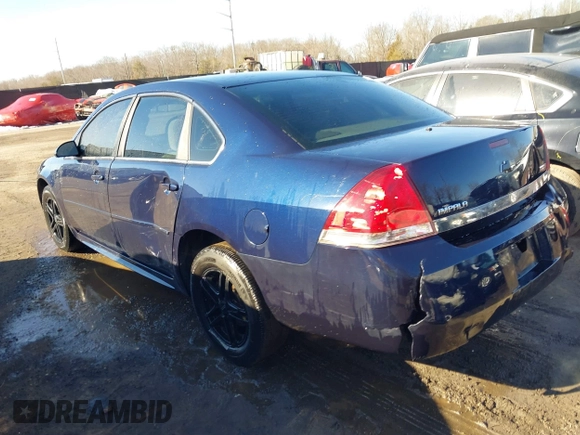 2011 Chevrolet Impala LS Fleet with VIN 2G1WF5EK1B1173882, listed as a IAAI auction lot 41566080 with 178,712 mi miles and . Bid and sale history available at DreamBid. Image 3.