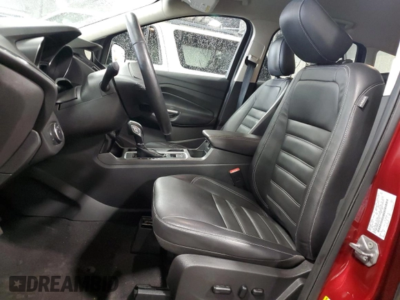 2019 Ford Escape Titanium with VIN 1FMCU9J9XKUA41715, listed as a Copart auction lot 57483725 with 30,644 mi miles and Salvage title. Bid and sale history available at DreamBid. Image 7.