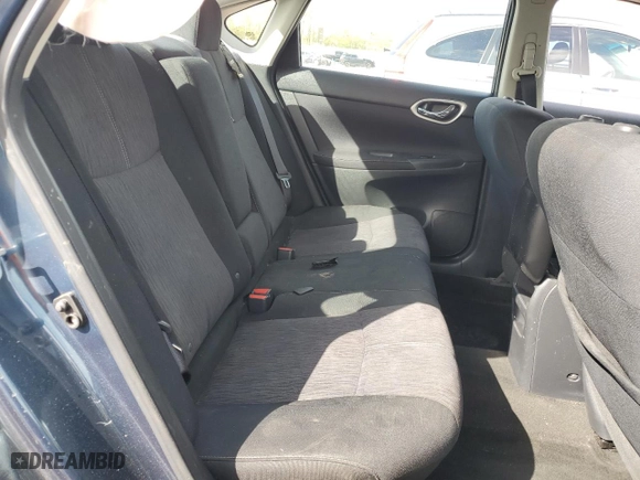 2014 Nissan Sentra SV with VIN 3N1AB7AP8EL666054, listed as a Copart auction lot 52536685 with 107,794 mi miles and Salvage Title. Bid and sale history available at carsss.com. Image 10.
