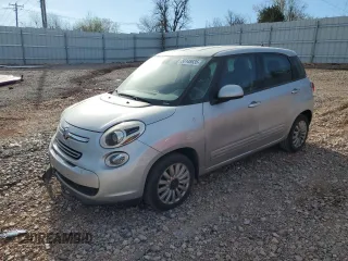 2014 FIAT 500L Easy with VIN ZFBCFABH8EZ024282, listed as a Copart auction lot 50148635 with 161,331 mi miles and Clean Title. Bid and sale history available at carsss.com. Image 1.