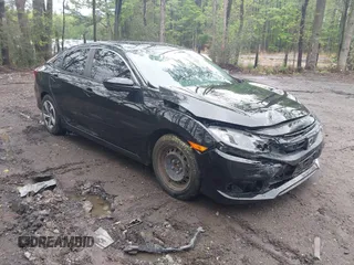2019 Honda Civic LX with VIN 19XFC2F64KE041024, listed as a IAAI auction lot 42020159 with 36,870 mi miles and . Bid and sale history available at DreamBid. Image 1.