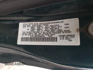 2002 Toyota Tacoma with VIN 5TEVL52N12Z886156, listed as a Copart auction lot 58209115 with 239,882 mi miles and Clean title. Bid and sale history available at DreamBid. Image 12.