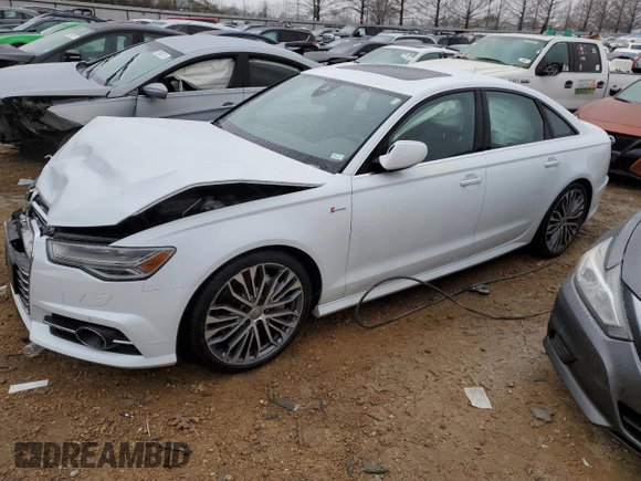 2016 Audi A6 3.0T Premium Plus with VIN WAUFGAFC7GN007647, listed as a Copart auction lot 71843372 with 30,651 mi miles. Bid and sale history available at carsss.com. Image 1.
