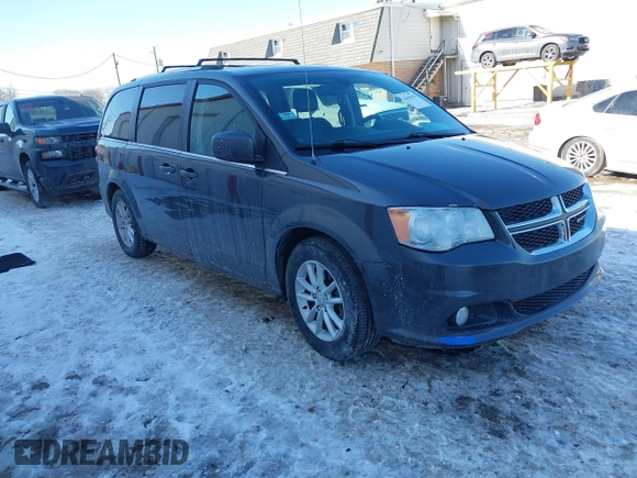 2019 Dodge Grand Caravan SXT with VIN 2C4RDGCG9KR637121, listed as a IAAI auction lot 41636355 with 177,073 mi miles and . Bid and sale history available at DreamBid. Image 1.