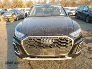 2023 Audi Q5 S line Prestige with VIN WA1FAAFY8P2165460, listed as a Copart auction lot 88486725 with 0 mi miles and Salvage Title. Bid and sale history available at carsss.com. Image 5.