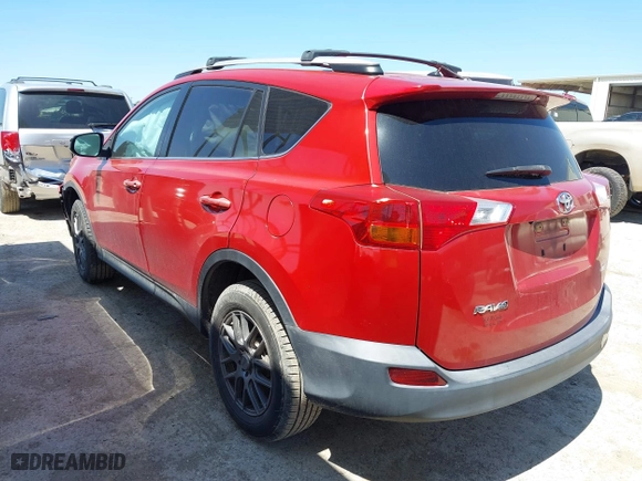 2014 Toyota RAV4 LE with VIN 2T3ZFREV8EW096235, listed as a IAAI auction lot 41974338 with 88,478 mi miles. Bid and sale history available at carsss.com. Image 3.