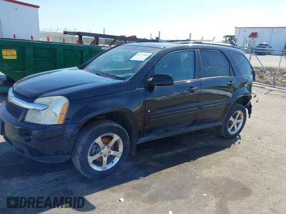 2007 Chevrolet Equinox LT with VIN 2CNDL73F176048587, listed as a IAAI auction lot 41777808 with 159,914 mi miles. Bid and sale history available at carsss.com. Image 2.