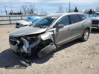 2019 Buick Enclave Essence with VIN 5GAERBKW5KJ204767, listed as a Copart auction lot 53698565 with 61,637 mi miles and Clean Title. Bid and sale history available at carsss.com. Image 1.