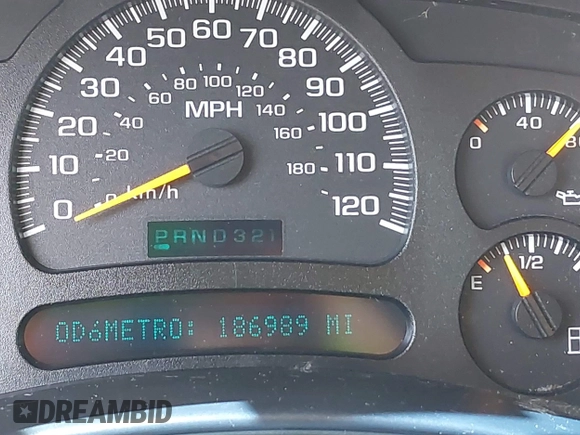 2005 Chevrolet Tahoe LS with VIN 1GNEC13V85R268525, listed as a IAAI auction lot 42637662 with 186,989 mi miles and . Bid and sale history available at DreamBid. Image 15.
