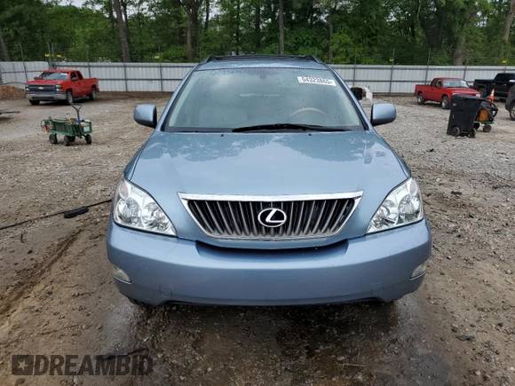 2008 Lexus RX 350 with VIN 2T2GK31U58C049073, listed as a Copart auction lot 54323865 with 196,026 mi miles and Salvage Title. Bid and sale history available at DreamBid. Image 5.
