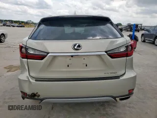 2021 Lexus RX 350 with VIN 2T2HZMAA3MC193923, listed as a Copart auction lot 55042225 with 16,206 mi miles and Salvage Title. Bid and sale history available at DreamBid. Image 6.