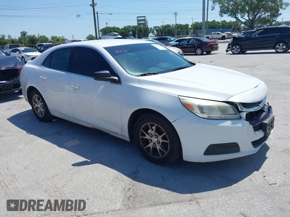 2014 Chevrolet Malibu LS with VIN 1G11A5SL6EF150665, listed as a IAAI auction lot 41987857 with 284,283 mi miles and . Bid and sale history available at DreamBid. Image 1.