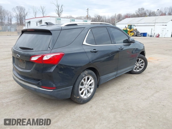 2018 Chevrolet Equinox LT with VIN 3GNAXSEV8JL405552, listed as a IAAI auction lot 41907929 with 89,243 mi miles. Bid and sale history available at carsss.com. Image 4.