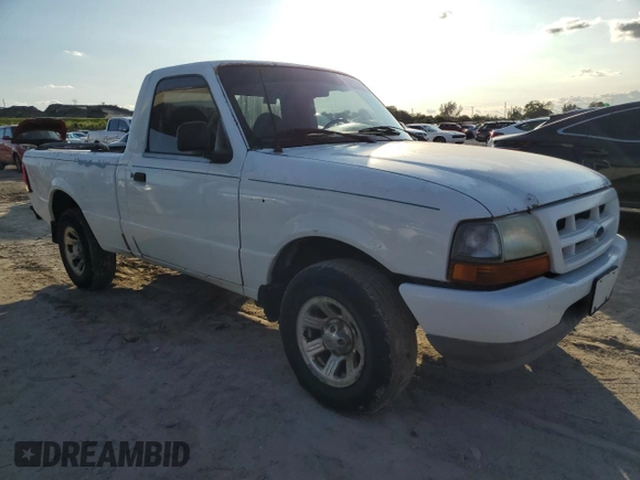 2000 Ford Ranger XL with VIN 1FTYR10V6YPA76738, listed as a Copart auction lot 86426044 with 142,452 mi miles and Clean Title. Bid and sale history available at carsss.com. Image 4.
