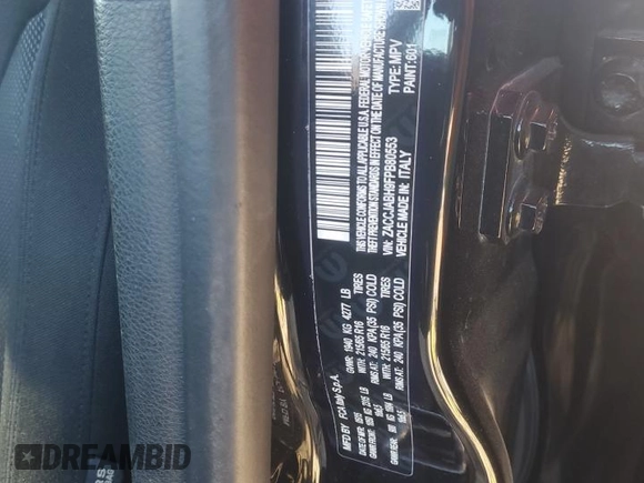 2015 Jeep Renegade Latitude with VIN ZACCJABH9FPB80553, listed as a Copart auction lot 83657494 with 76,005 mi miles and Salvage Title. Bid and sale history available at carsss.com. Image 15.