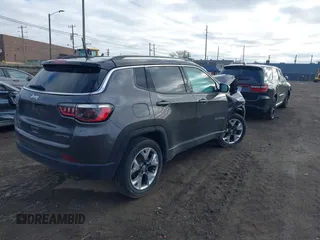 2021 Jeep Compass Limited with VIN 3C4NJDCB8MT524299, listed as a IAAI auction lot 41718321 with 67,618 mi miles and . Bid and sale history available at carsss.com. Image 4.