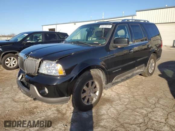2004 Lincoln Navigator Luxury with VIN 5LMFU28R84LJ41621, listed as a Copart auction lot 84015514 with 107,634 mi miles and Salvage title. Bid and sale history available at DreamBid. Image 1.