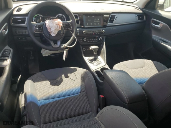 2017 Kia Niro LX with VIN KNDCB3LC0H5040348, listed as a Copart auction lot 53565485 with 30,449 mi miles and Salvage Title. Bid and sale history available at carsss.com. Image 8.