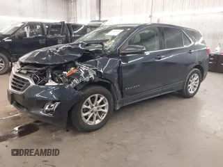 2019 Chevrolet Equinox LT with VIN 3GNAXUEV1KL264191, listed as a IAAI auction lot 41890226 with 121,357 mi miles. Bid and sale history available at carsss.com. Image 2.