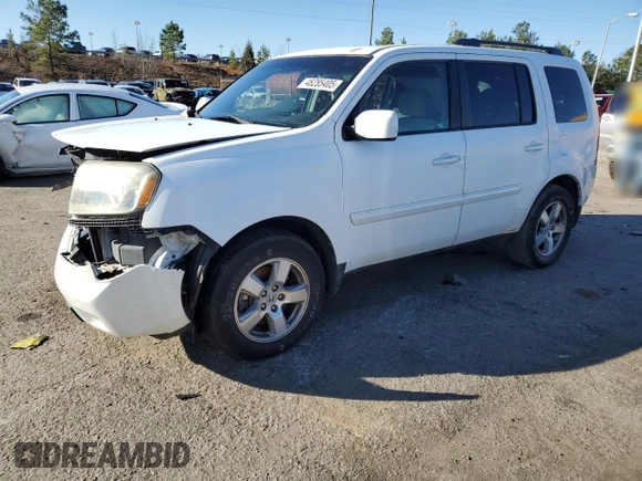 2011 Honda Pilot EX with VIN 5FNYF3H42BB052423, listed as a Copart auction lot 46285405 with Not Provided miles and Salvage Title. Bid and sale history available at carsss.com. Image 1.