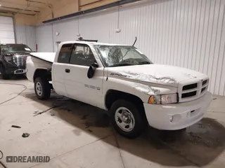 1999 Dodge Ram 1500 with VIN 3B7HC13Z2XG172997, listed as a IAAI auction lot 41569443 with 1 mi miles. Bid and sale history available at carsss.com. Image 1.